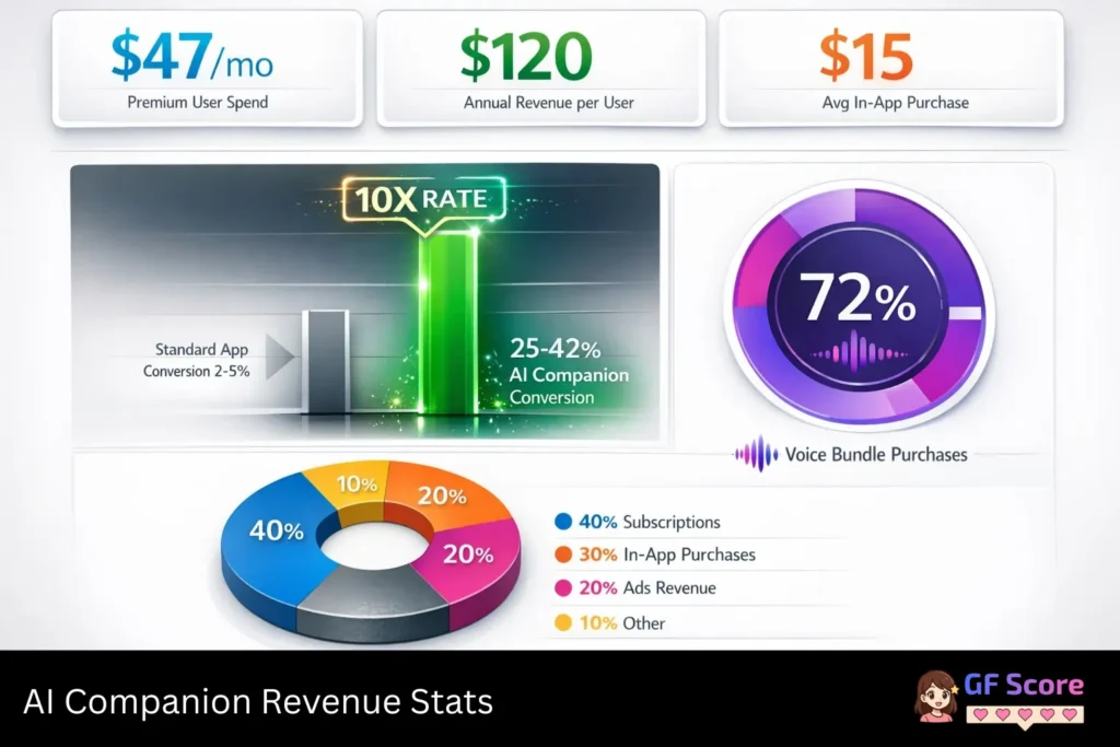 AI Companion Revenue Stats
