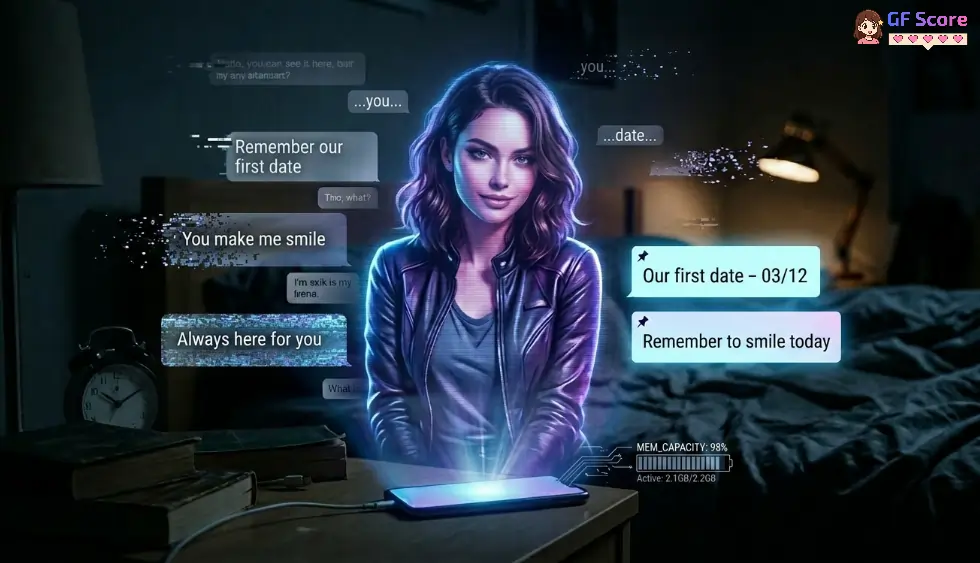 AI Girlfriend Memory Check