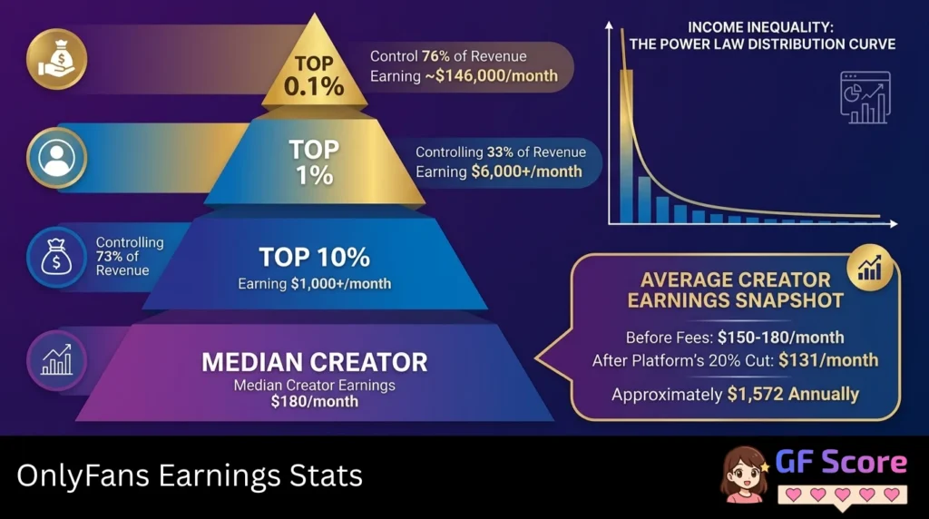 OnlyFans Earnings Stats