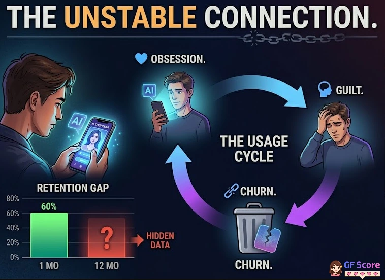The Hidden AI Girlfriend App Usage Fatigue