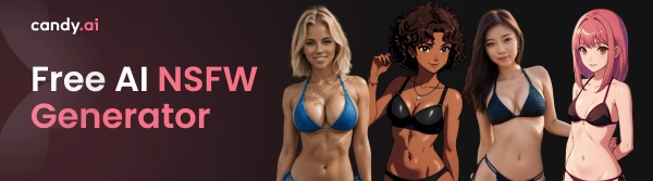 Candy AI NSFW Generator Banner