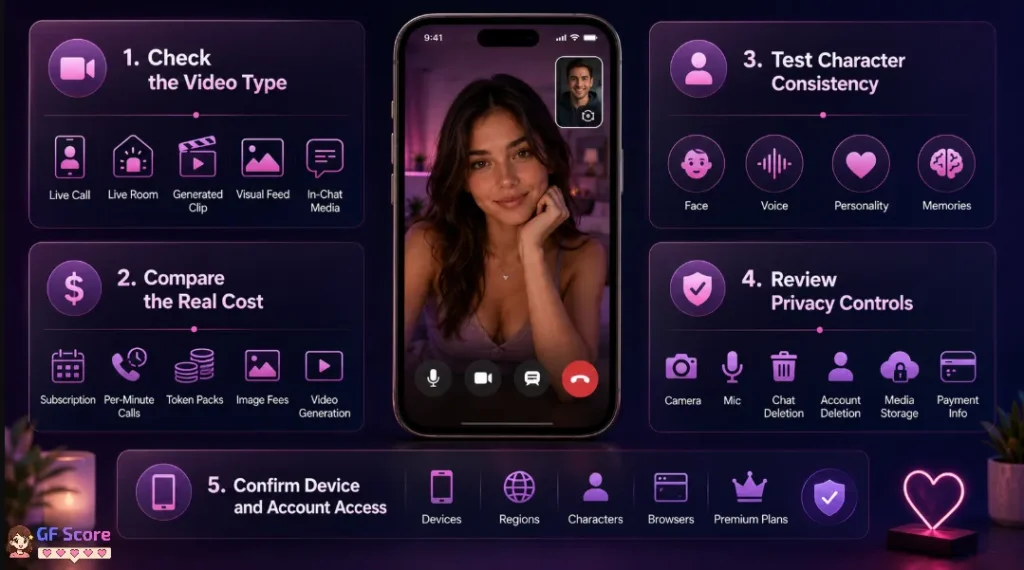 AI Girlfriend app Video Guide