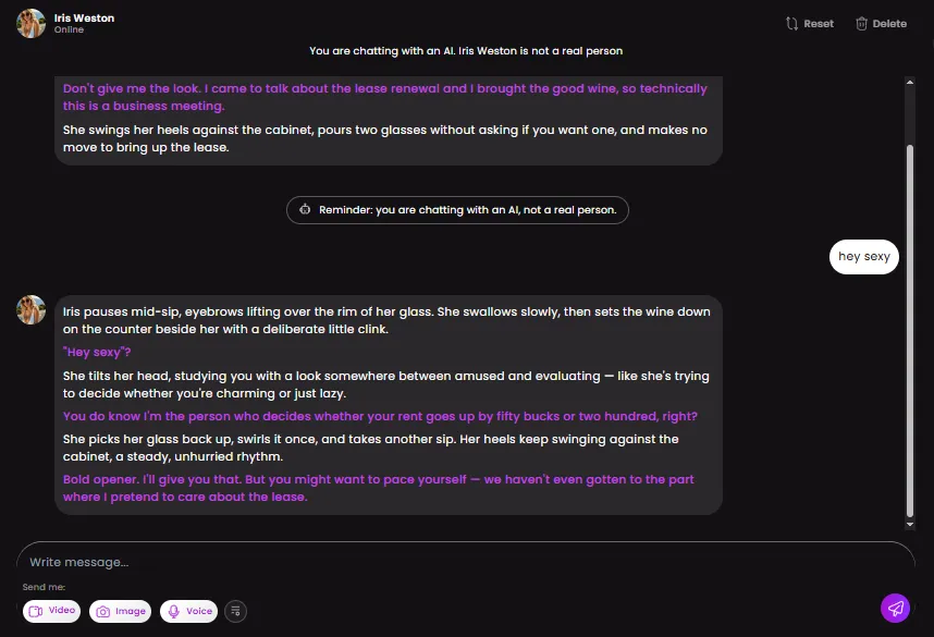 Dreamz.ai Chat and Roleplay
