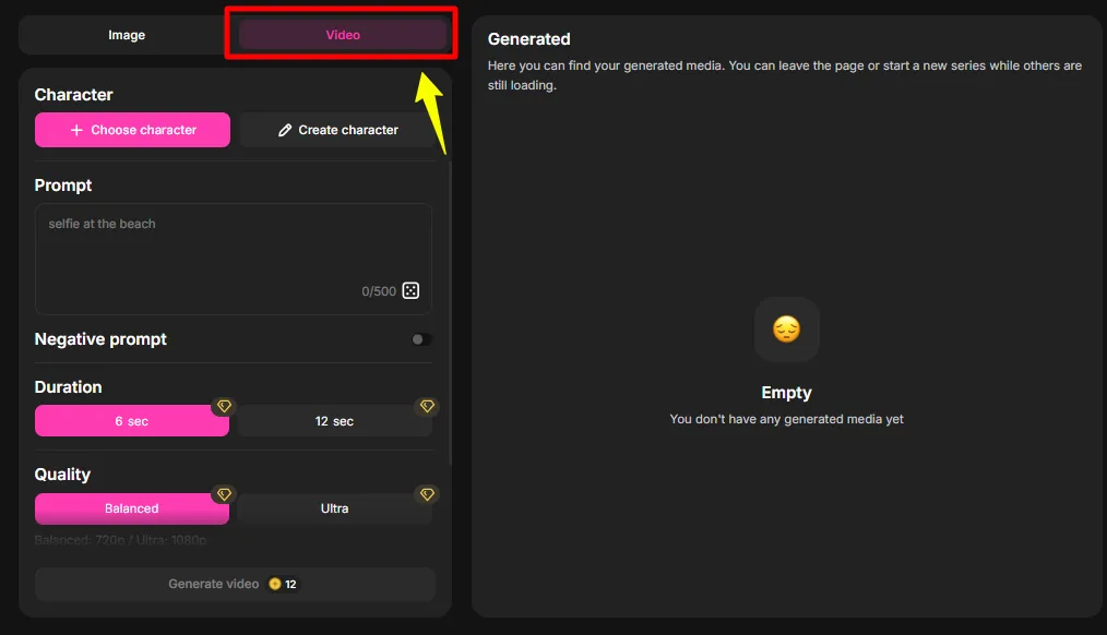 Tyan AI Video Generator