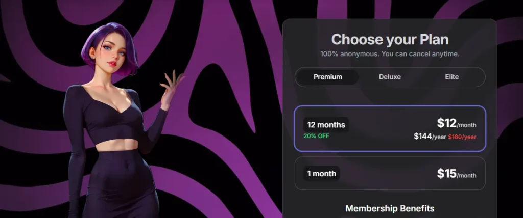 GirlfriendGPT - Pricing Plans